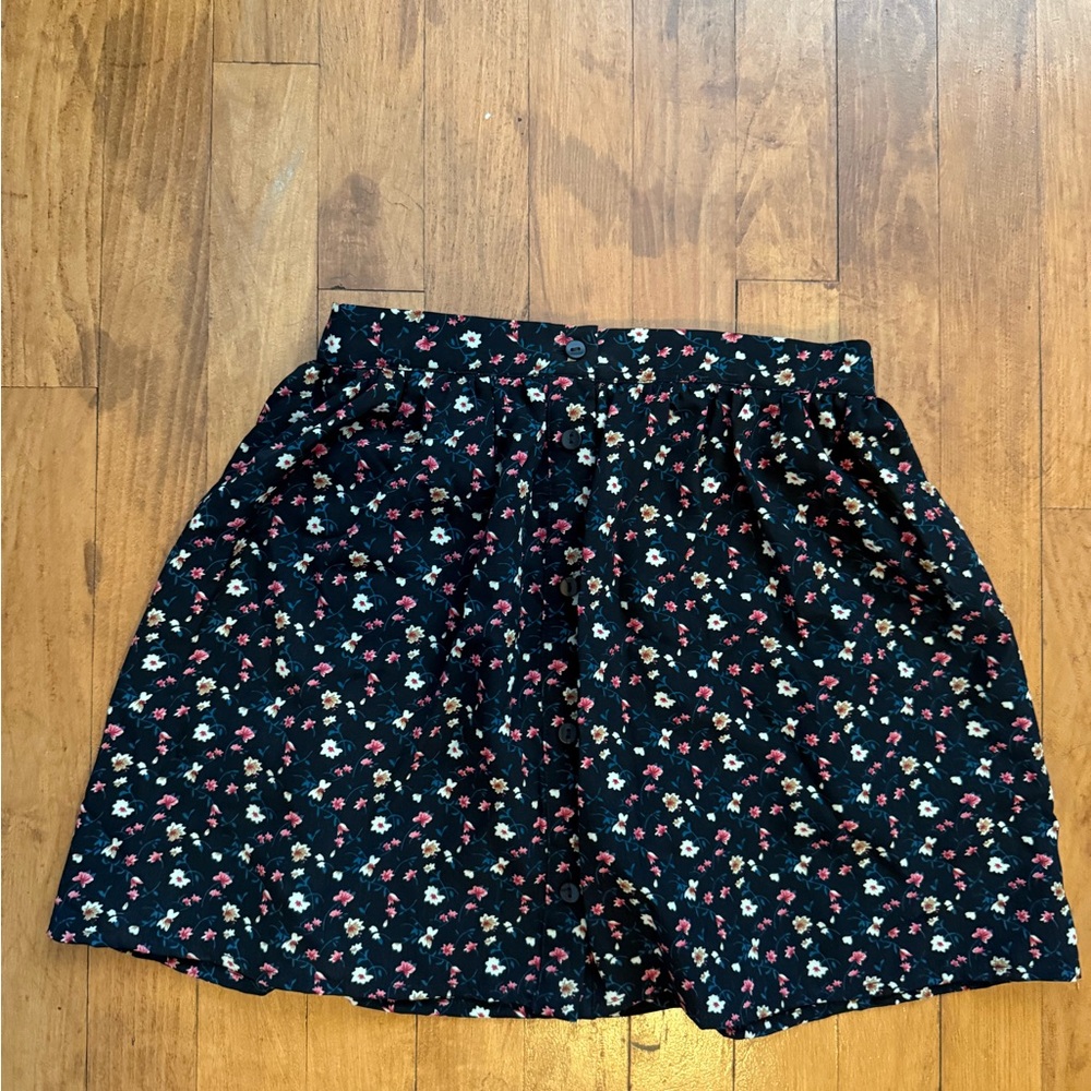 Floral Black Women Shorts by Subdued NWT